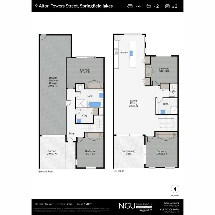 Floorplan of Homely house listing, 9 Alton Towers Street, Springfield Lakes QLD 4300