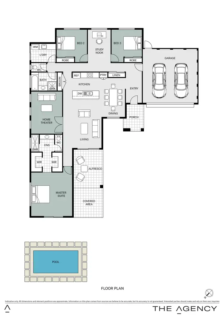 Floorplan of Homely house listing, 34 Paltridge Avenue, Carlisle WA 6101