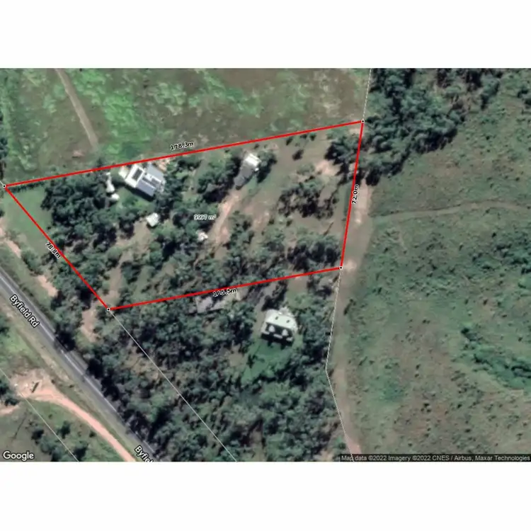 Floorplan of Homely rural property listing, 372 Byfield Road, Woodbury QLD 4703