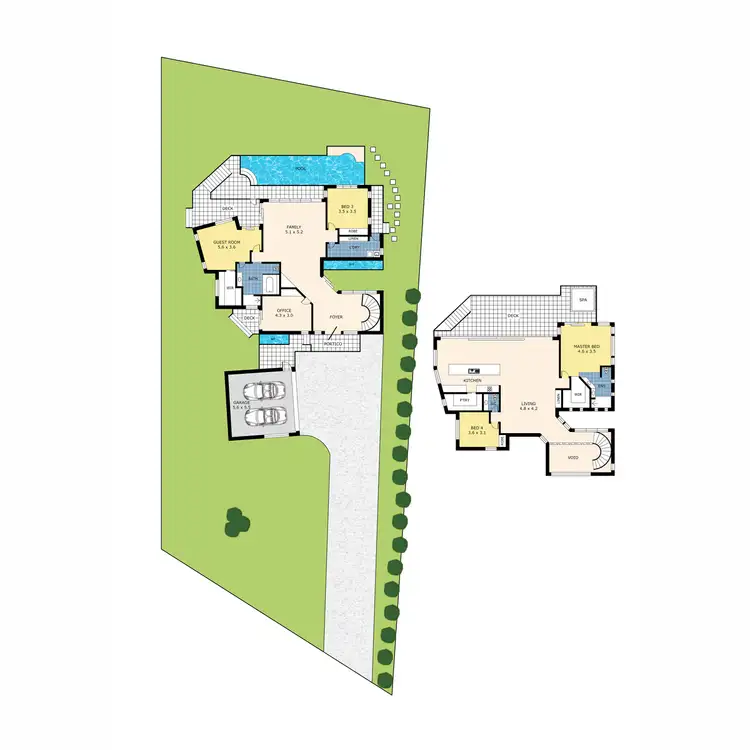 Floorplan of Homely house listing, 111 Todd Avenue, Yeppoon QLD 4703
