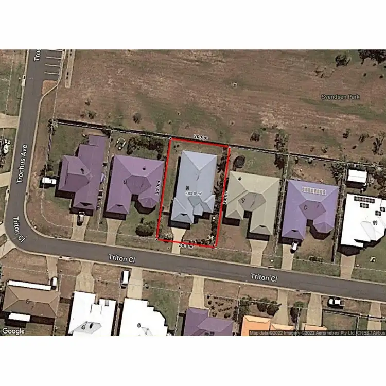 Floorplan of Homely house listing, 5 Triton Close, Zilzie QLD 4710