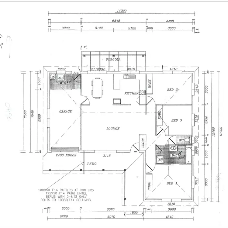 Floorplan of Homely house listing, 32 Benowa Drive, Taranganba QLD 4703