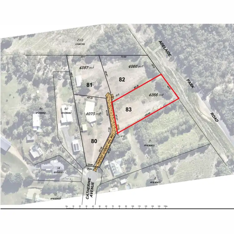 Floorplan of Homely land listing, LOT 83 Catherine Avenue, Inverness QLD 4703