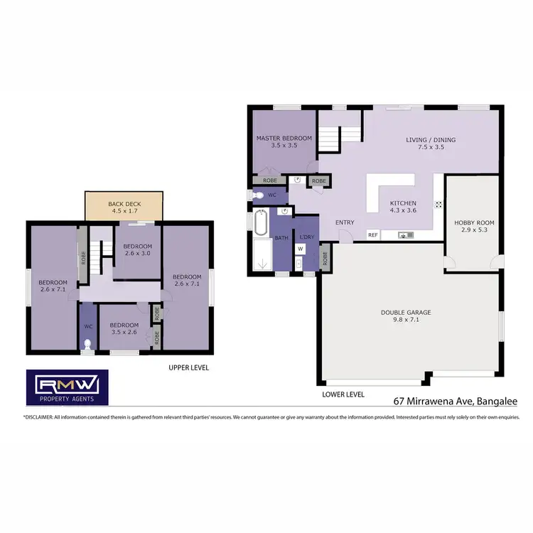 Floorplan of Homely house listing, 67 Mirrawena Avenue, Bangalee QLD 4703