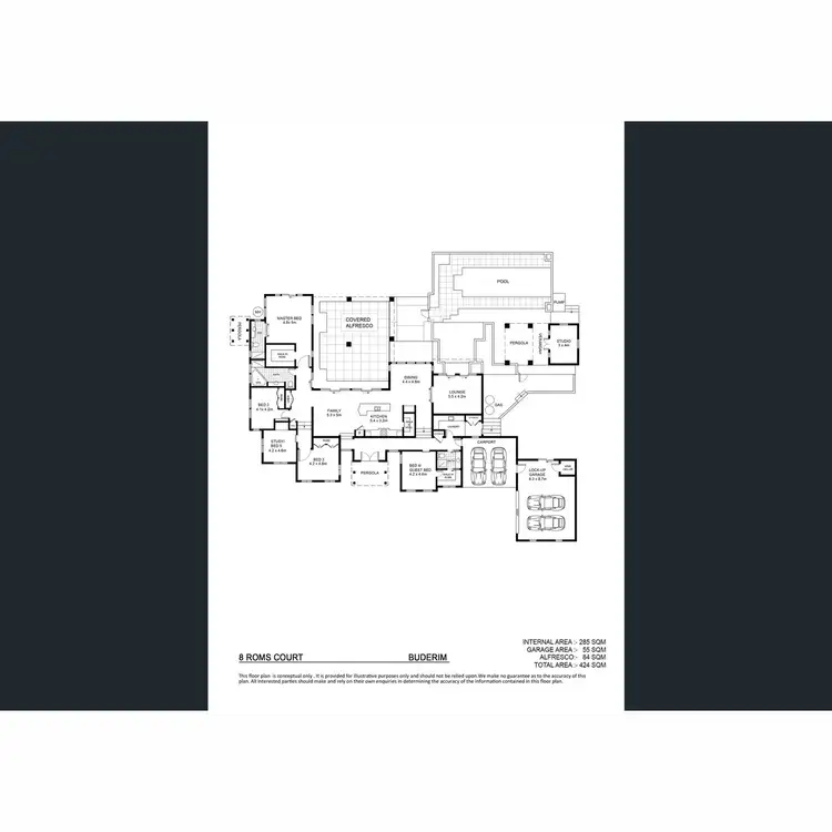 Floorplan of Homely house listing, 8 Roms Court, Buderim QLD 4556