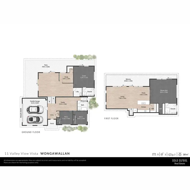 Floorplan of Homely house listing, 11 Valley View Vista, Wongawallan QLD 4210