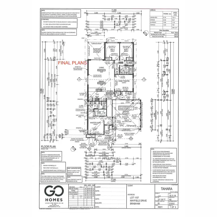 Floorplan of Homely house listing, 81 Mayfield Drive, Brabham WA 6055