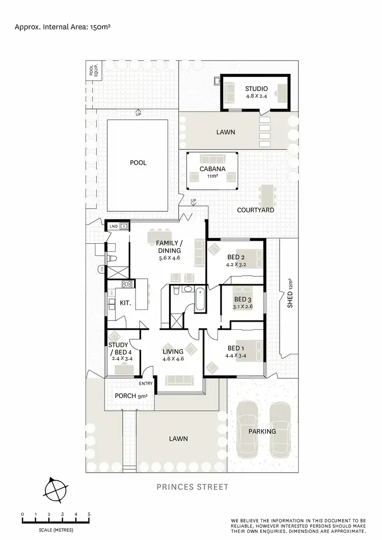 Floorplan of Homely house listing, 43 Princes Street, Hunters Hill NSW 2110