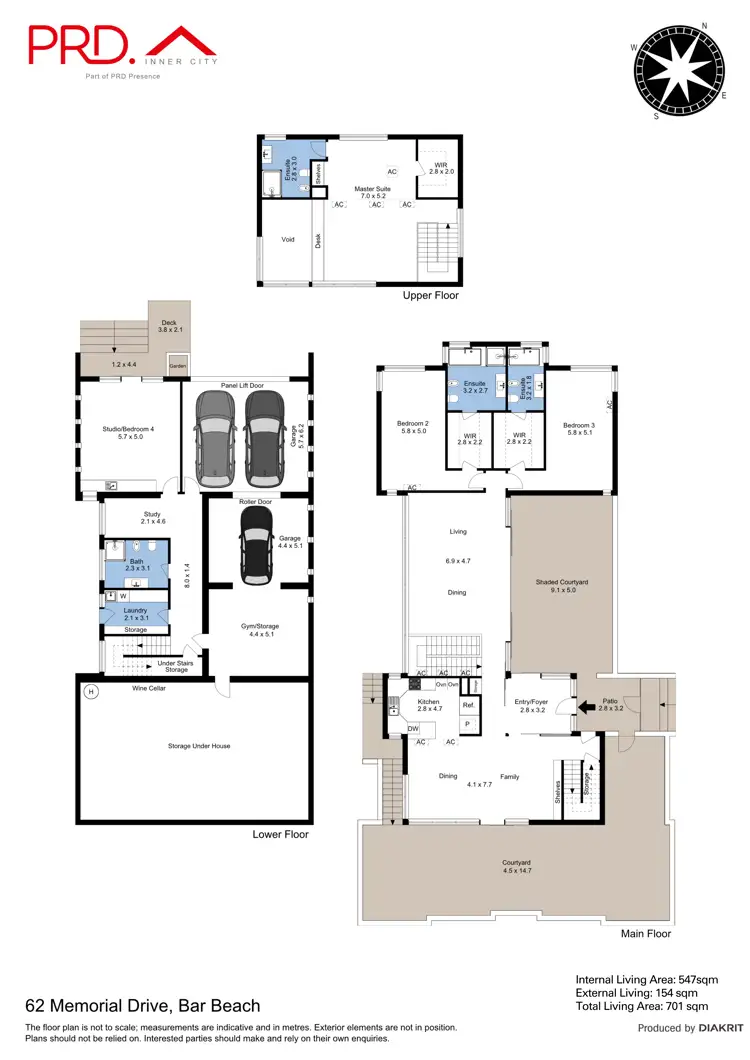 Floorplan of Homely house listing, 62 Memorial Drive, Bar Beach NSW 2300