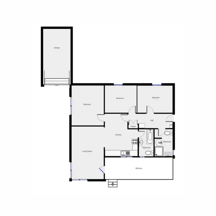 Floorplan of Homely house listing, 73 Whylandra Street, Dubbo NSW 2830