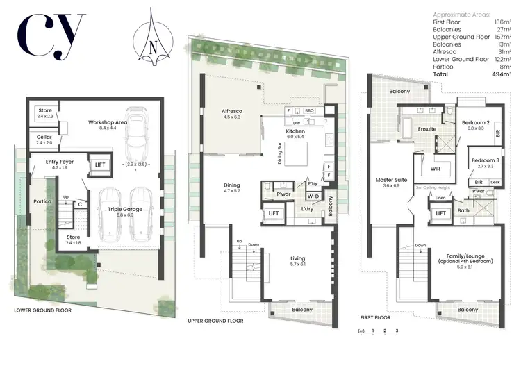 Floorplan of Homely house listing, 44 Nidjalla Loop, Swanbourne WA 6010