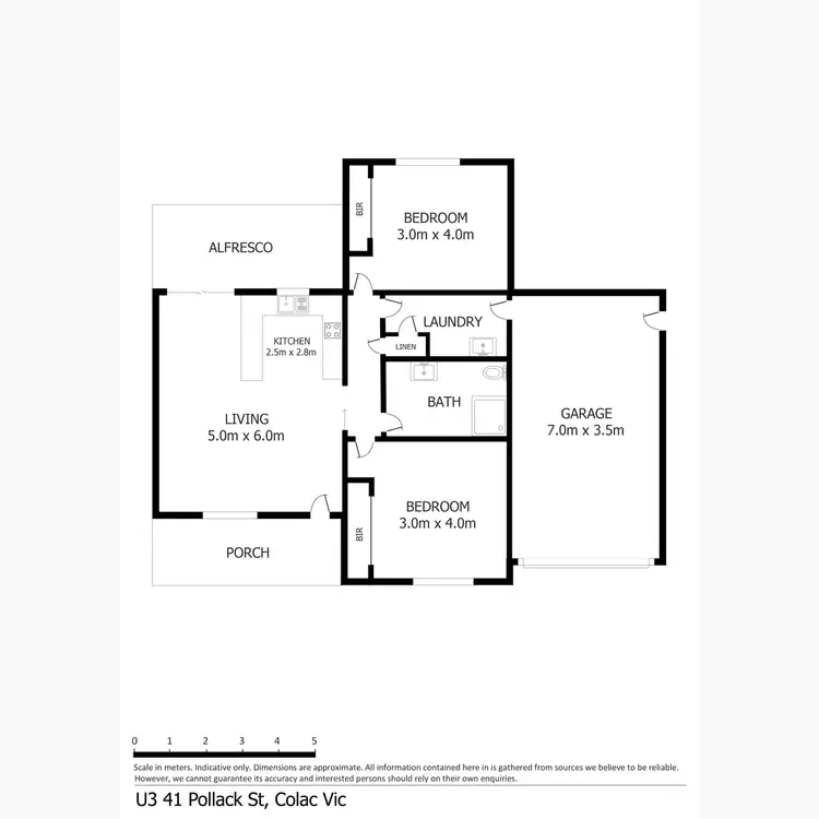 Floorplan of Homely townhouse listing, 3/41 Pollack Street, Colac VIC 3250