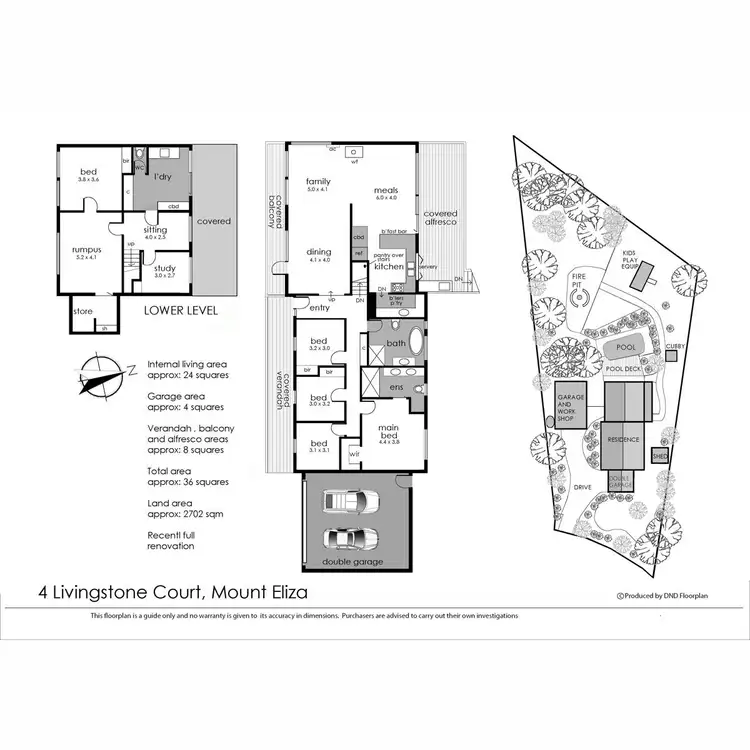 Floorplan of Homely house listing, 4 Livingstone Court, Mount Eliza VIC 3930