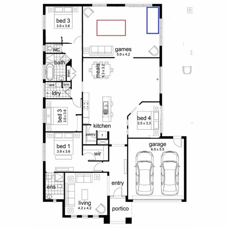 Floorplan of Homely house listing, 15 Marylebone Circuit, Strathfieldsaye VIC 3551