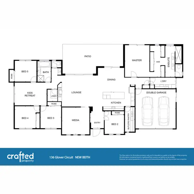 Floorplan of Homely house listing, 136 Glover Circuit, New Beith QLD 4124
