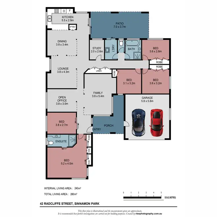 Floorplan of Homely house listing, 42 Radcliffe Street, Sinnamon Park QLD 4073