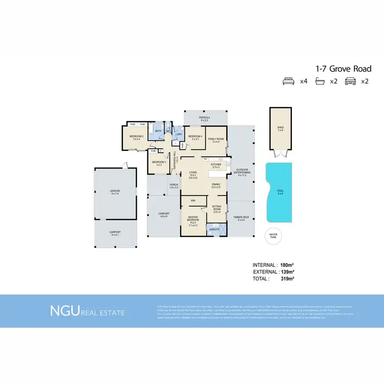 Floorplan of Homely house listing, 1-7 Grove Road, Holmview QLD 4207