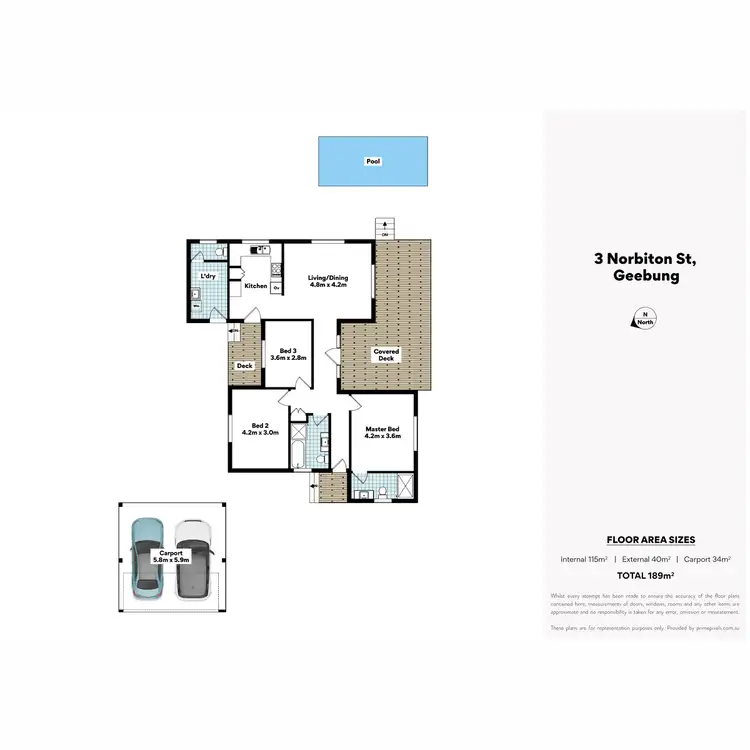 Floorplan of Homely house listing, 3 Norbiton Street, Geebung QLD 4034