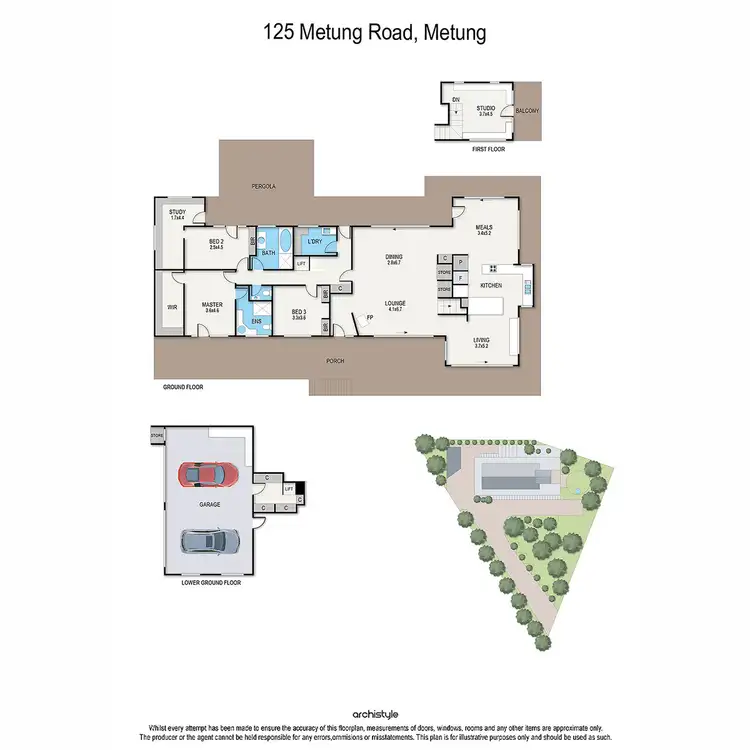 Floorplan of Homely house listing, 125 Metung Road, Metung VIC 3904