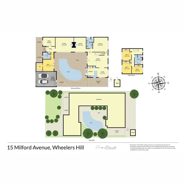 Floorplan of Homely house listing, 15 Milford Avenue, Wheelers Hill VIC 3150