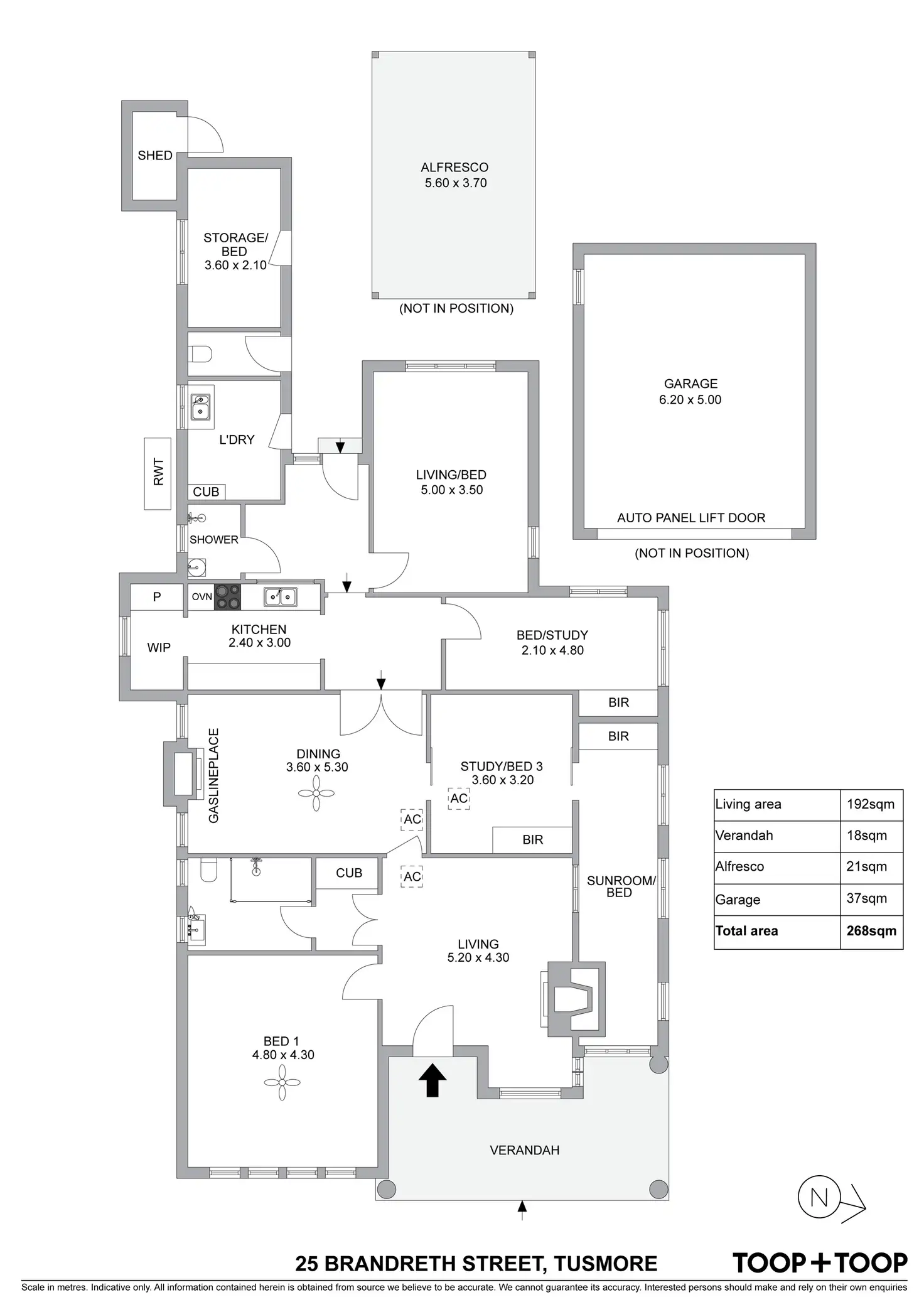 Floorplan of Homely house listing, 25 Brandreth Street, Tusmore SA 5065