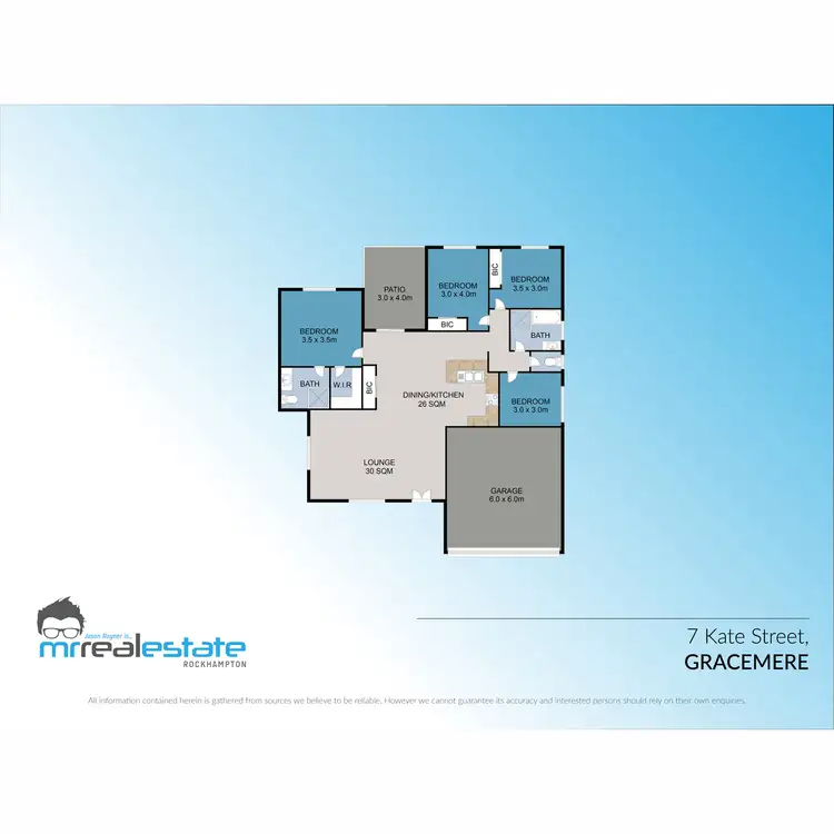Floorplan of Homely house listing, 7 Kate Street, Gracemere QLD 4702