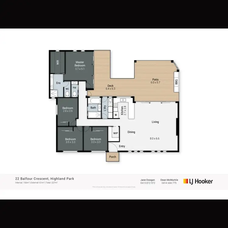 Floorplan of Homely house listing, 22 Balfour Crescent, Highland Park QLD 4211