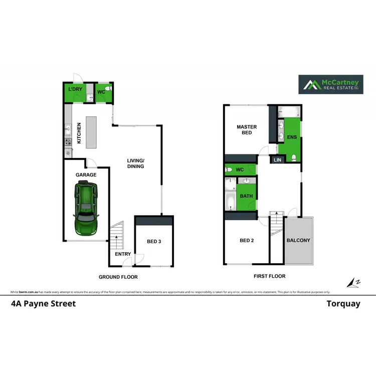 Floorplan of Homely apartment listing, 4A Payne Street, Torquay VIC 3228