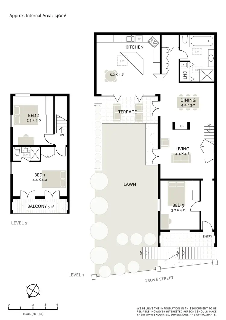 Floorplan of Homely house listing, 3/50 Grove Street, Birchgrove NSW 2041