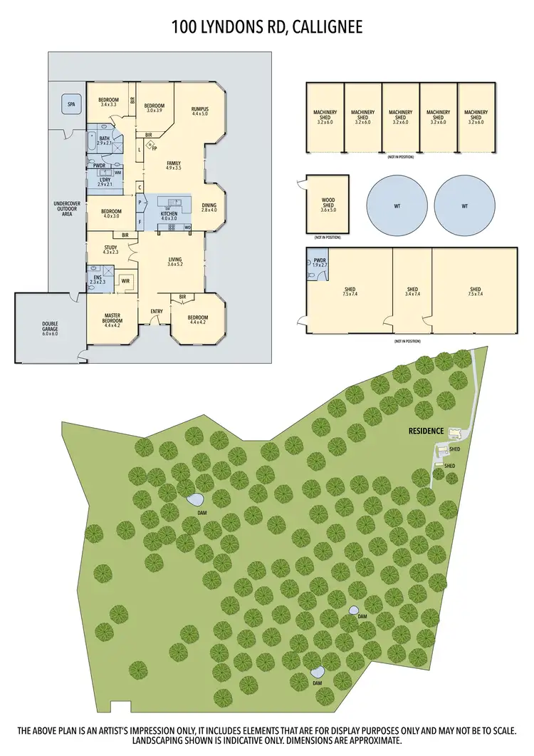 Floorplan of Homely house listing, 100 Lyndons Road, Callignee VIC 3844
