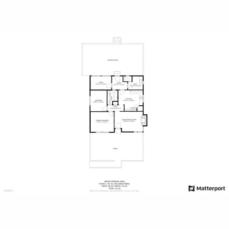 Floorplan of Homely house listing, 14 Koolgoo Way, Koongamia WA 6056