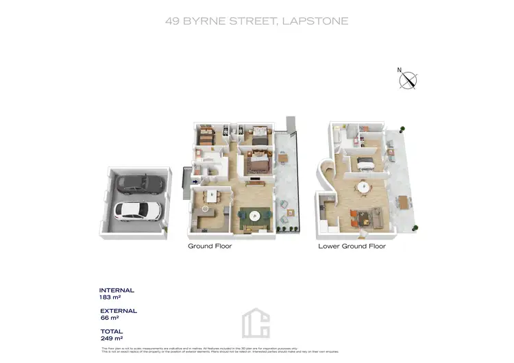 Floorplan of Homely house listing, 49 Byrne Street, Lapstone NSW 2773