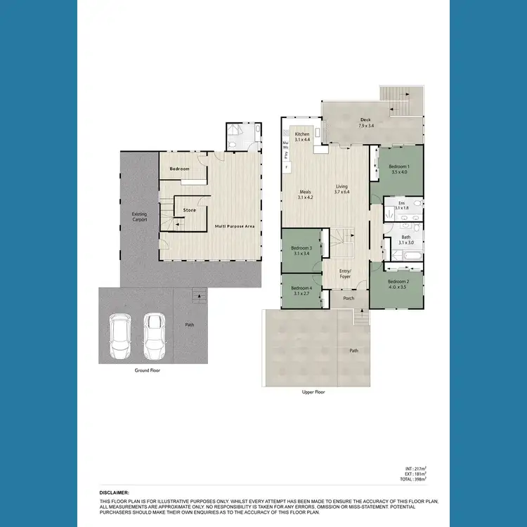 Floorplan of Homely house listing, 458 Earnshaw Road, Nudgee QLD 4014