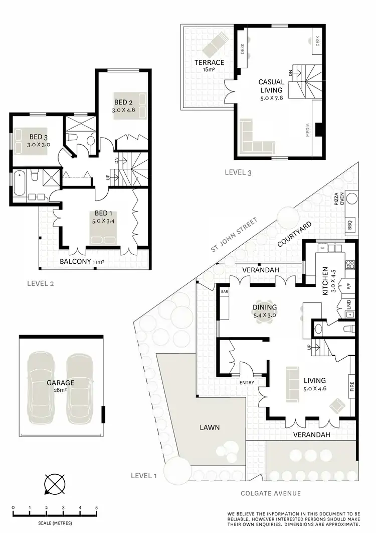 Floorplan of Homely house listing, 8/169 Darling Street (enter via Colgate Ave), Balmain NSW 2041