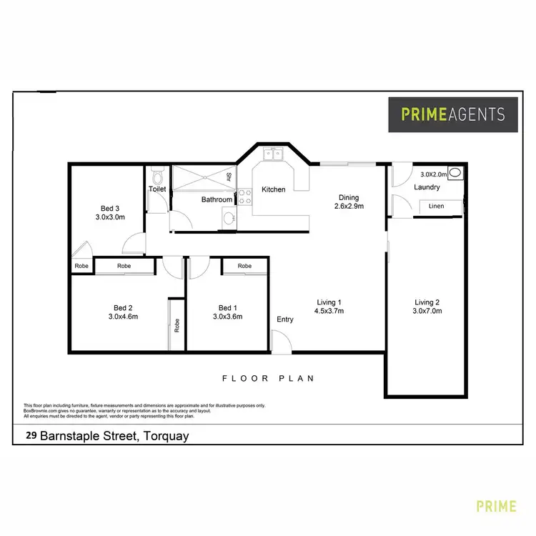 Floorplan of Homely house listing, 29 Barnstaple Street, Torquay QLD 4655