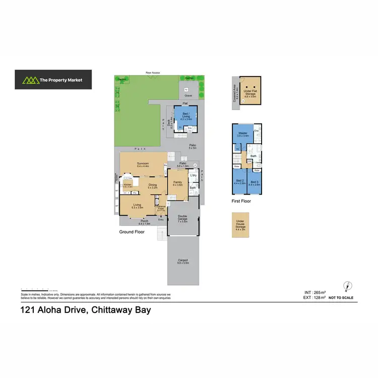Floorplan of Homely house listing, 121 Aloha Drive, Chittaway Bay NSW 2261