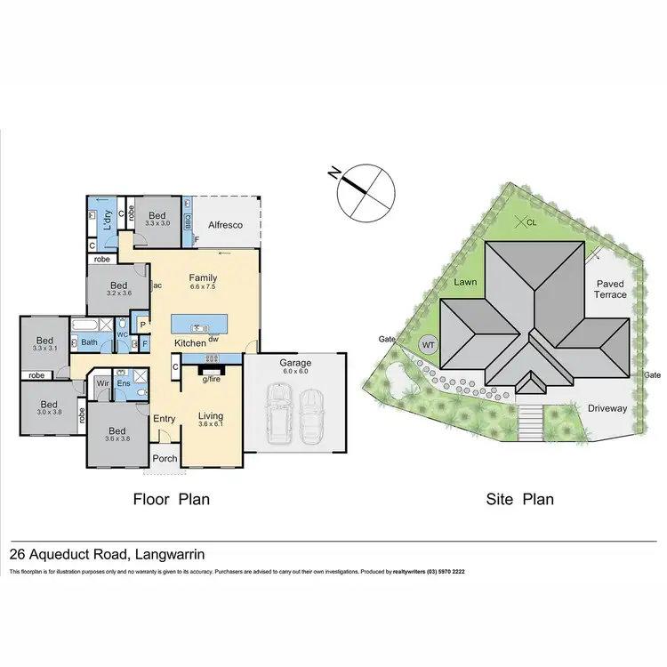 Floorplan of Homely house listing, 26 Aqueduct Road, Langwarrin VIC 3910