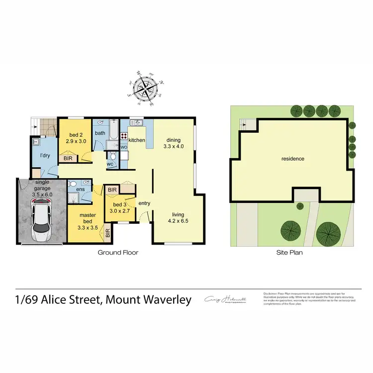 Floorplan of Homely unit listing, 1/69 Alice Street, Mount Waverley VIC 3149