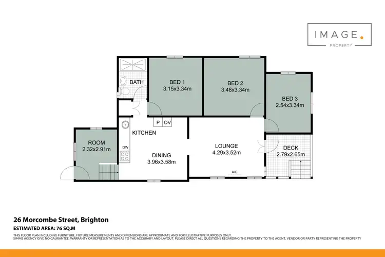 Floorplan of Homely house listing, 26 Morcombe Street, Brighton QLD 4017