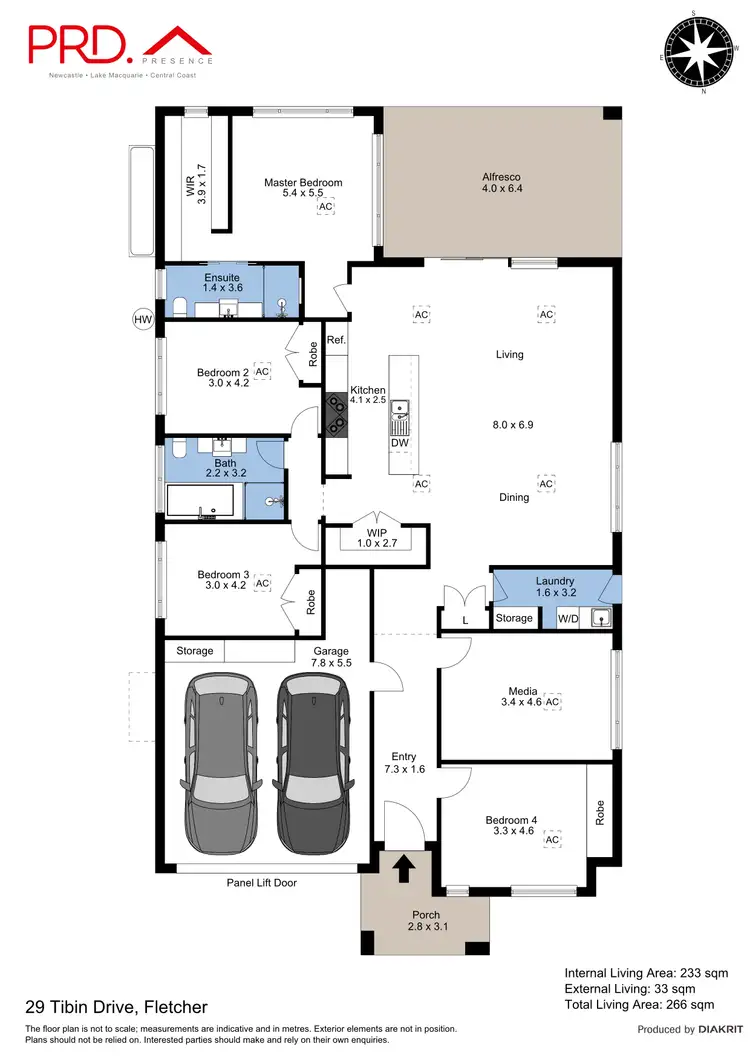 Floorplan of Homely house listing, 29 Tibin Drive, Fletcher NSW 2287