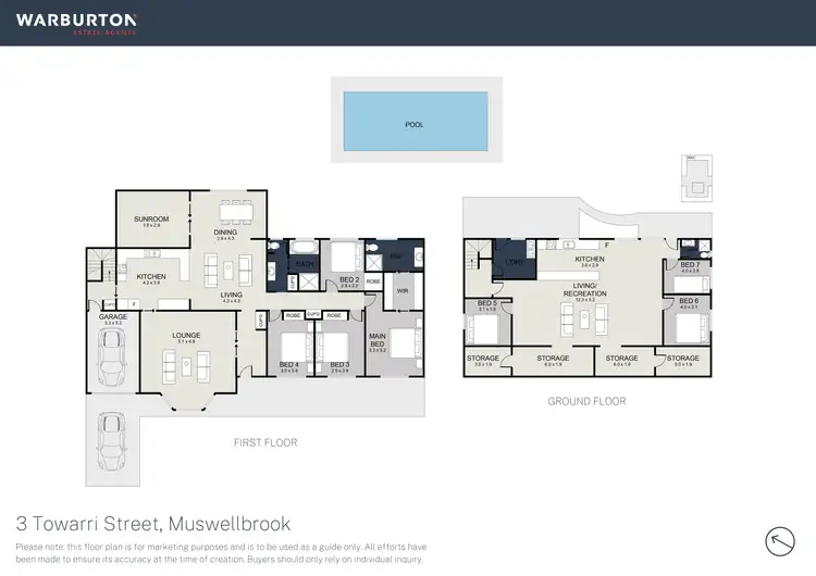 Floorplan of Homely house listing, 3 Towarri Street, Muswellbrook NSW 2333