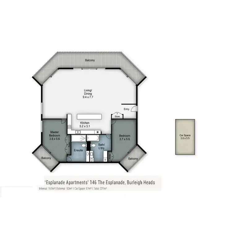 Floorplan of Homely apartment listing, 29/146 The Esplanade, Burleigh Heads QLD 4220