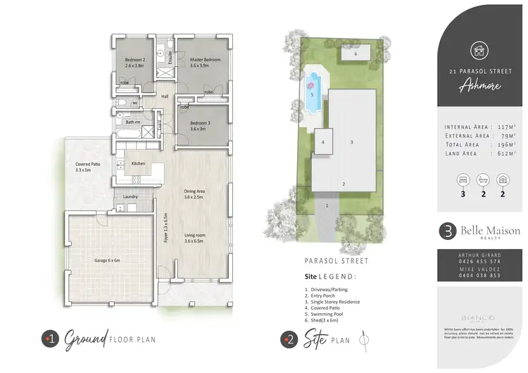 Floorplan of Homely house listing, 306/1 Parasol Street, Ashmore QLD 4214