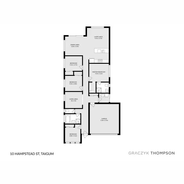 Floorplan of Homely house listing, 10 Hampstead Street, Taigum QLD 4018