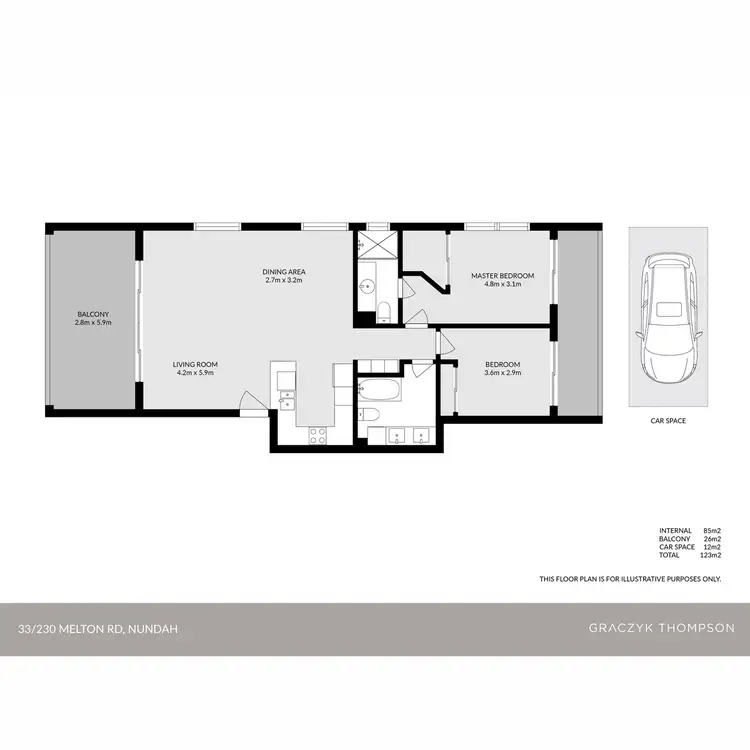 Floorplan of Homely apartment listing, 33/230 Melton Road, Nundah QLD 4012