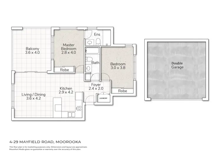 Floorplan of Homely apartment listing, 4/29 Mayfield Road, Moorooka QLD 4105