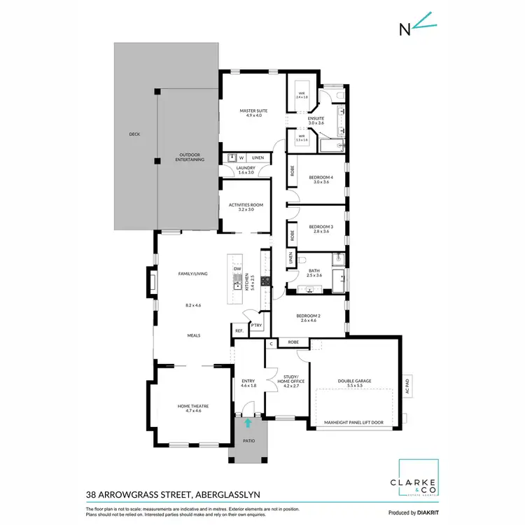 Floorplan of Homely house listing, 38 Arrowgrass Street, Aberglasslyn NSW 2320