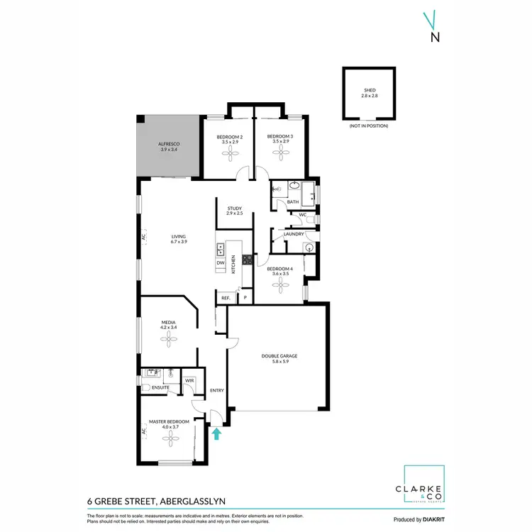 Floorplan of Homely house listing, 6 Grebe Street, Aberglasslyn NSW 2320