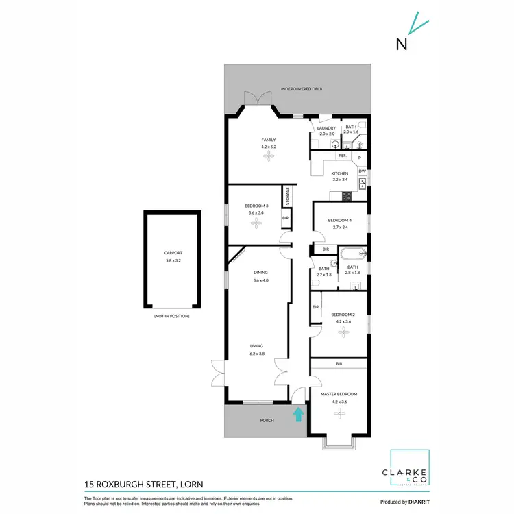 Floorplan of Homely house listing, 15 Roxburgh Street, Lorn NSW 2320