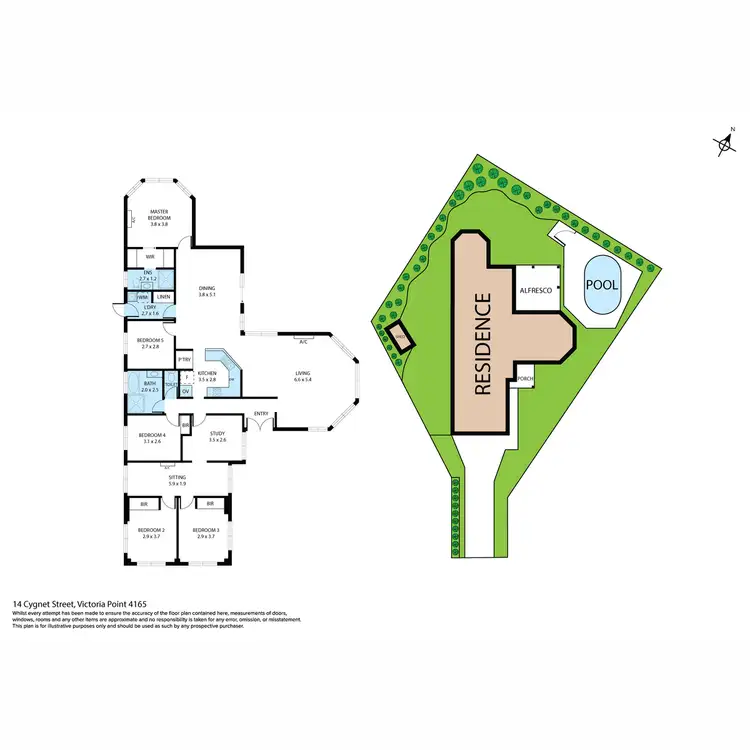 Floorplan of Homely house listing, 14 Cygnet Street, Victoria Point QLD 4165